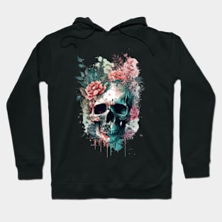 Skull and Roses Tattoo Hoodie